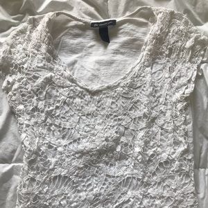 Women’s Petite Large White INC Shirt